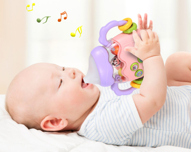 Children's pacifier shaker cup