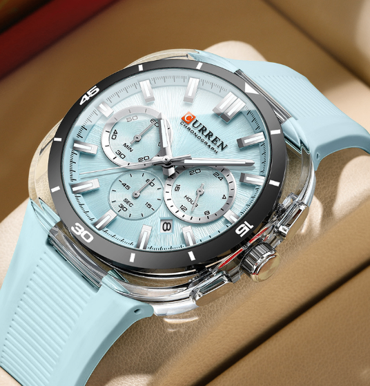 Men's Tape Sports Six Pin Watch image