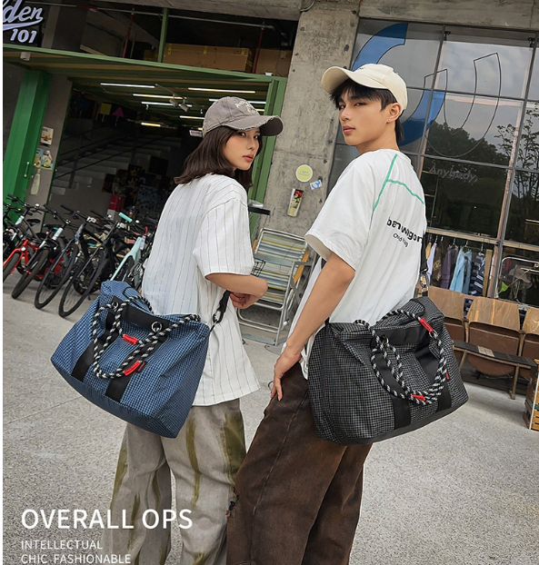 Large capacity climbing rope bag, wet and dry separation sports and fitness bag, outdoor waterproof handbag/crossbody travel bag