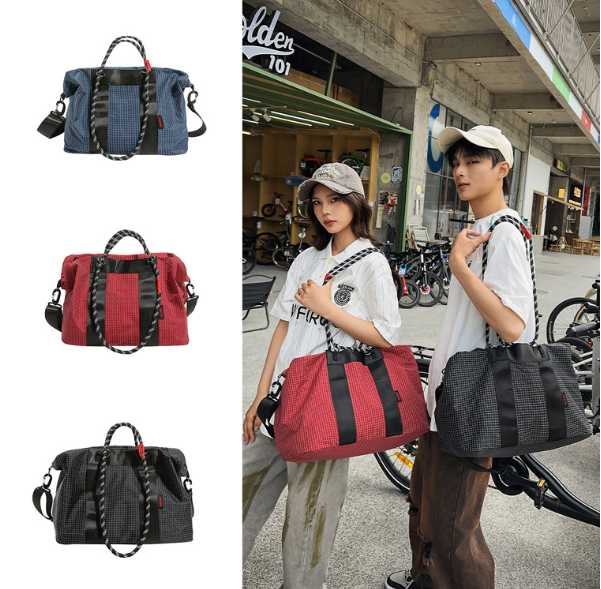 Large capacity climbing rope bag, wet and dry separation sports and fitness bag, outdoor waterproof handbag/crossbody travel bag image