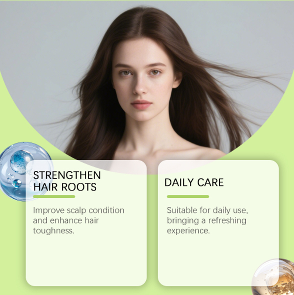 Hair Care Massage Lotion Gentle Care for Smooth, Shiny Hair Hair Strand Care Lotion