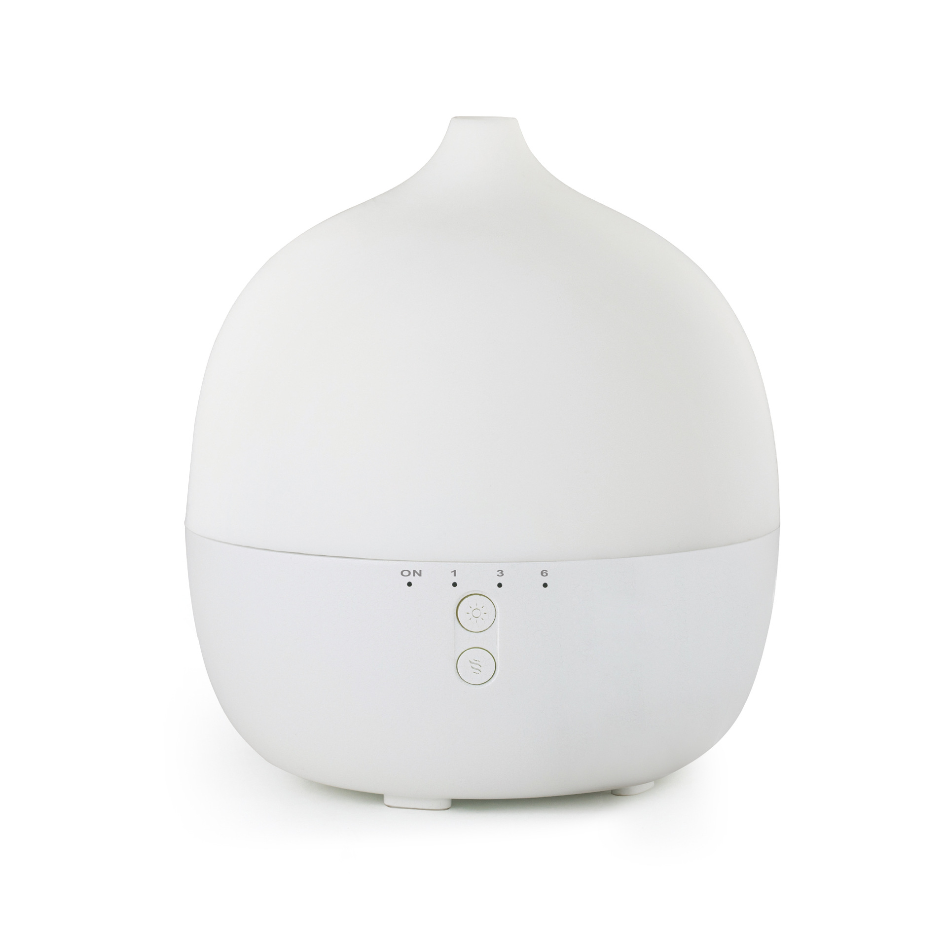 Smart Walnut-Grain Aromatherapy Humidifier with Remote Control and 7-Color Night Light image