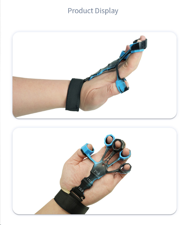 Vein trainer for finger flexibility practice, rehabilitation grip equipment, five-finger strength, wrist exercise, muscle and arm training