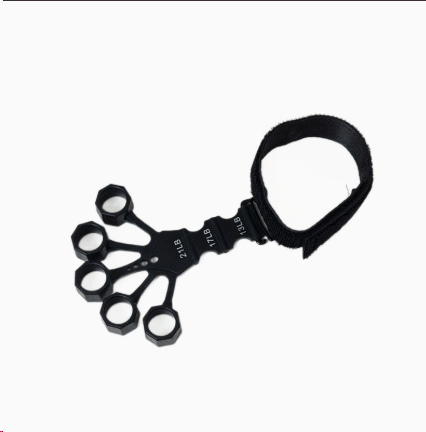 Vein trainer for finger flexibility practice, rehabilitation grip equipment, five-finger strength, wrist exercise, muscle and arm training image