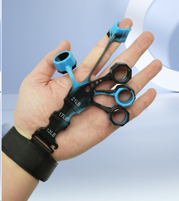 Vein trainer for finger flexibility practice, rehabilitation grip equipment, five-finger strength, wrist exercise, muscle and arm training