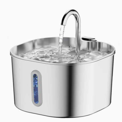 Stainless steel pet water dispenser image