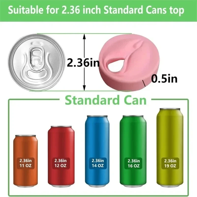 Novelty Silicone Soda Can Lid image