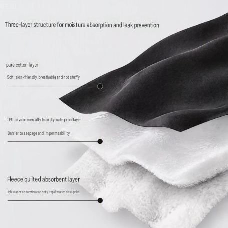 Leak proof diapers for the elderly