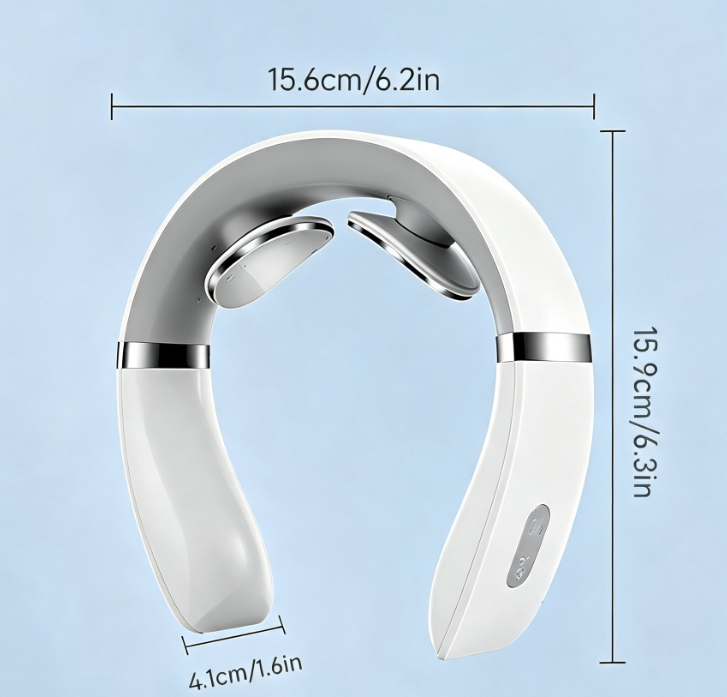 Wireless intelligent cervical massage device portable charging