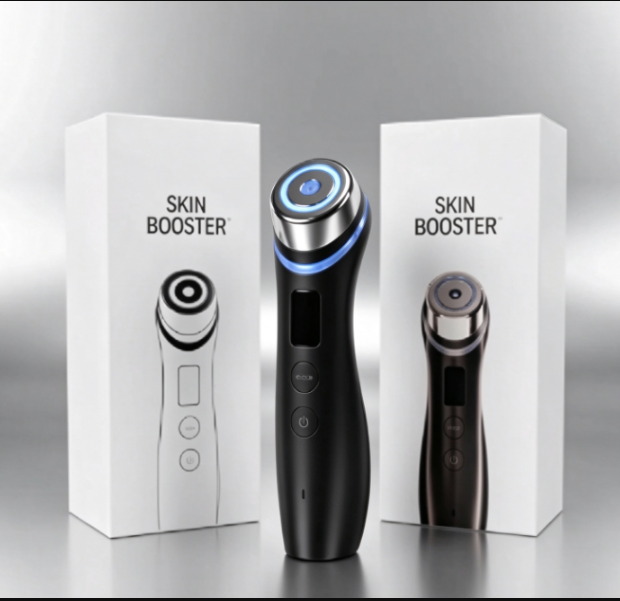 5 Color Light Import EMS Microcurrent Vibration Massage Instrument Red Blue Light Water Light Pore Beauty Instrument image