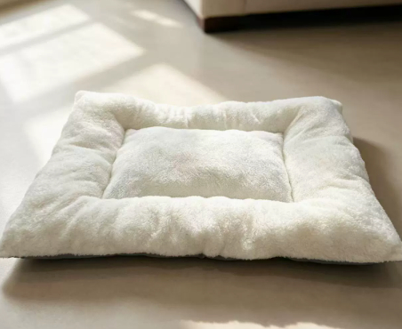 Thickly padded large-sized dog sleeping mat